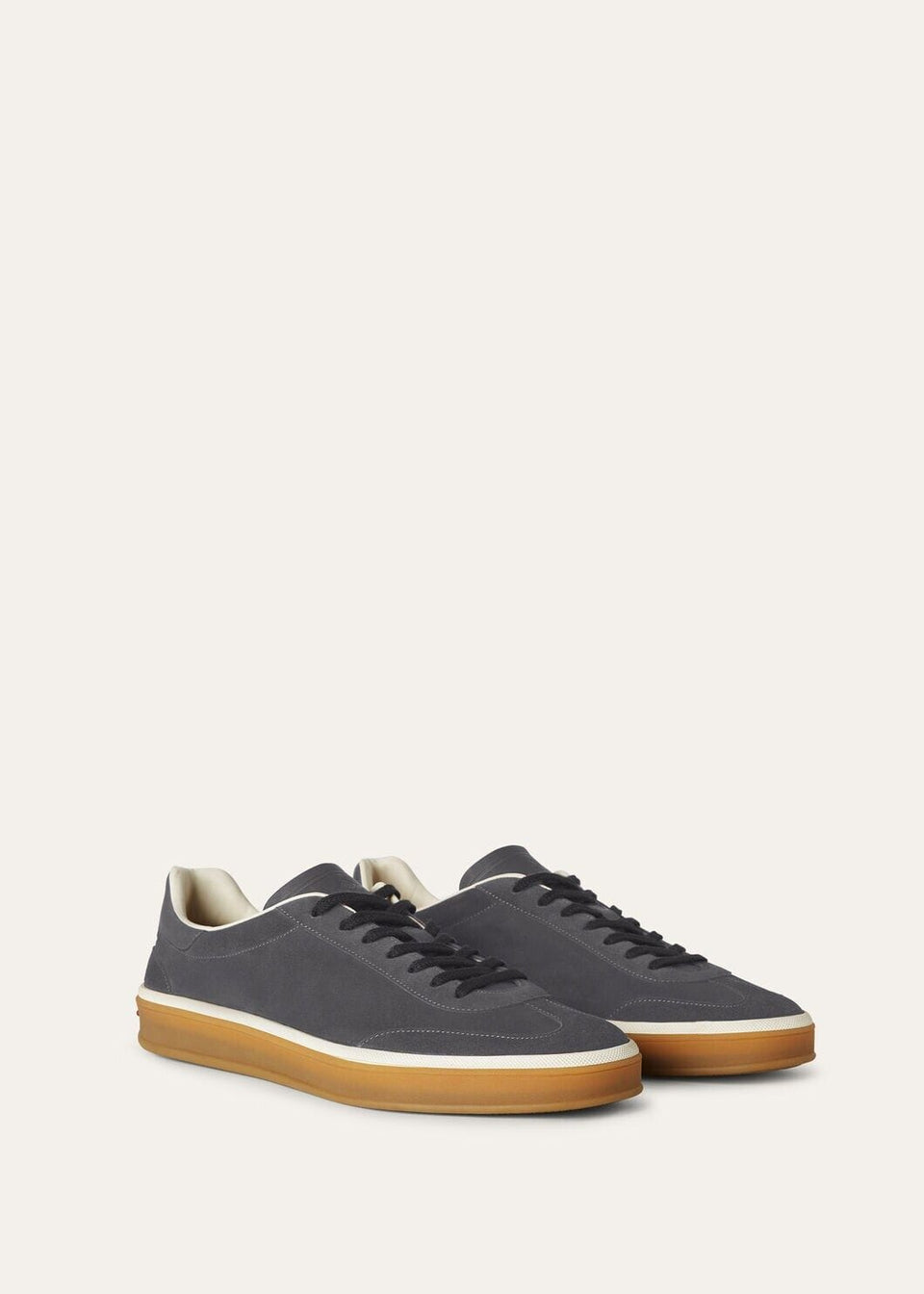 LoroPiana Tennis Walk Sneaker Warm Gray