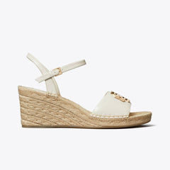 Tory Burch Eleanor Wedge Espadrille LIGHT CREAM / GOLD