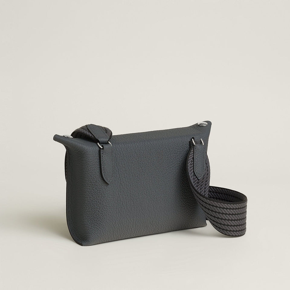 Hermes Herms Videpoches Bag Gris Misty