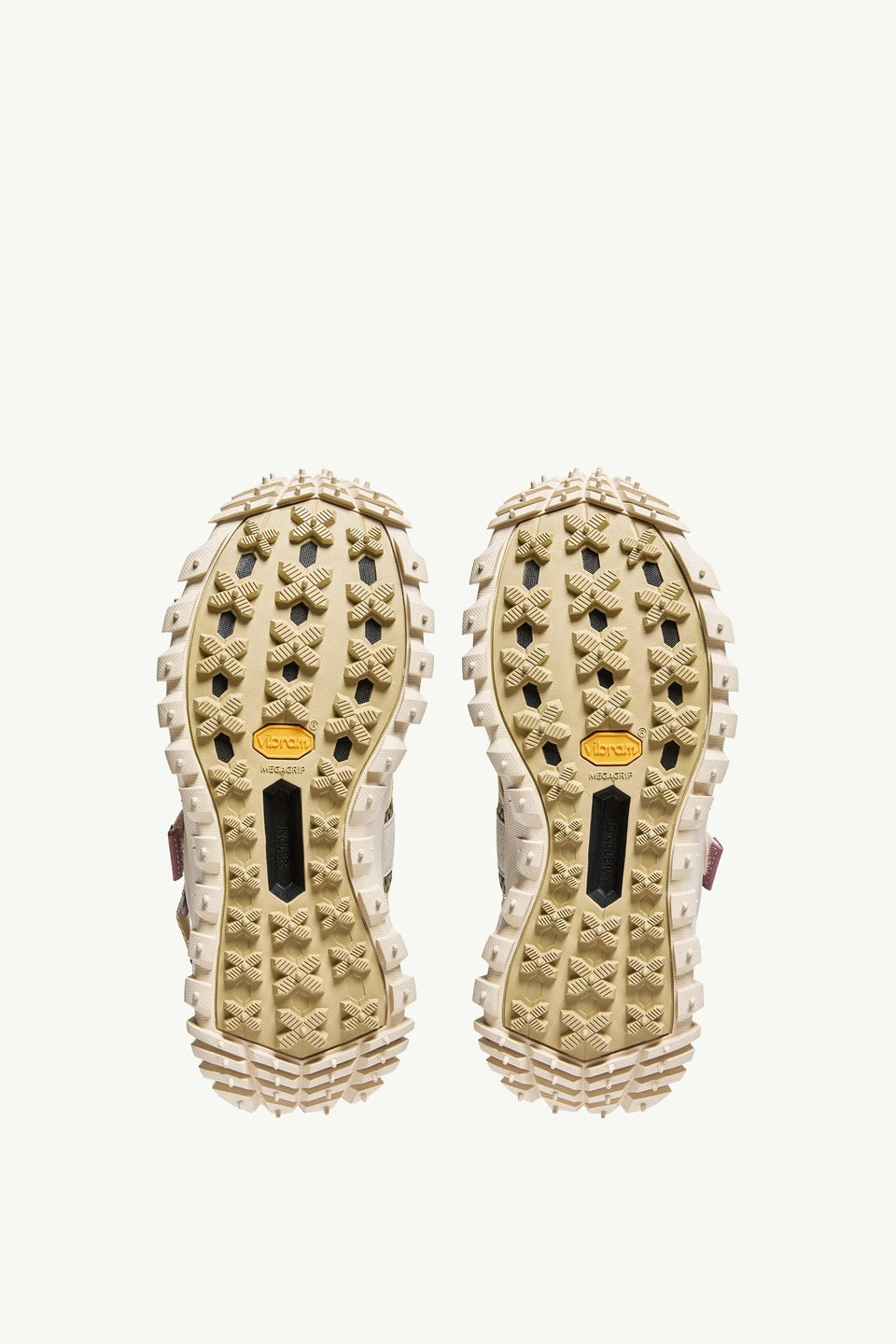 Moncler Trailgrip Vela Sandals White Ivory
