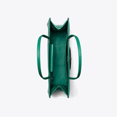 Tory Burch Ella East-West Tote Bright Malachite