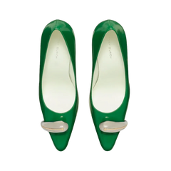 Tory Burch Pierced Pump Grass
