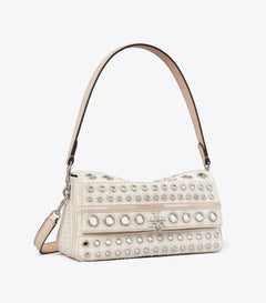 Small Charlie Embellished Shoulder Bag