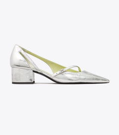 Double T Buckle D'Orsay Pump