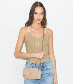 Charlie Quilted Chain Crossbody