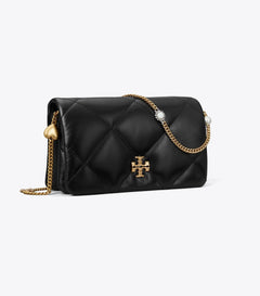 Kira Diamond Quilt Charm Crossbody