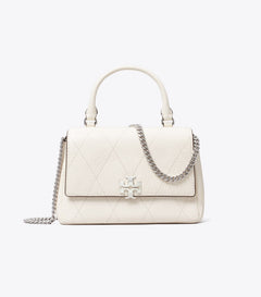 Mini Charlie Quilted Top-Handle Crossbody