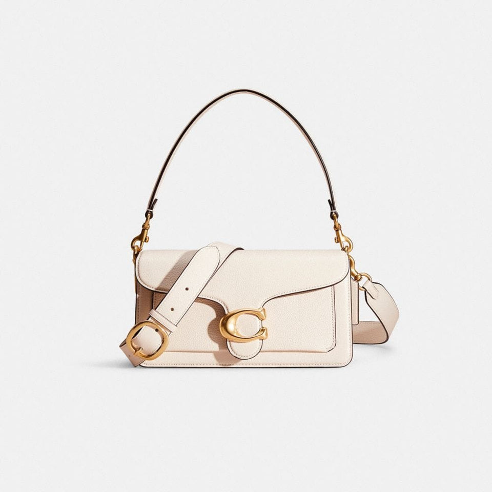 Coach Restored Tabby Shoulder Bag 26 Brass Chalk