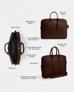 Coach Metropolitan Workbag Maple