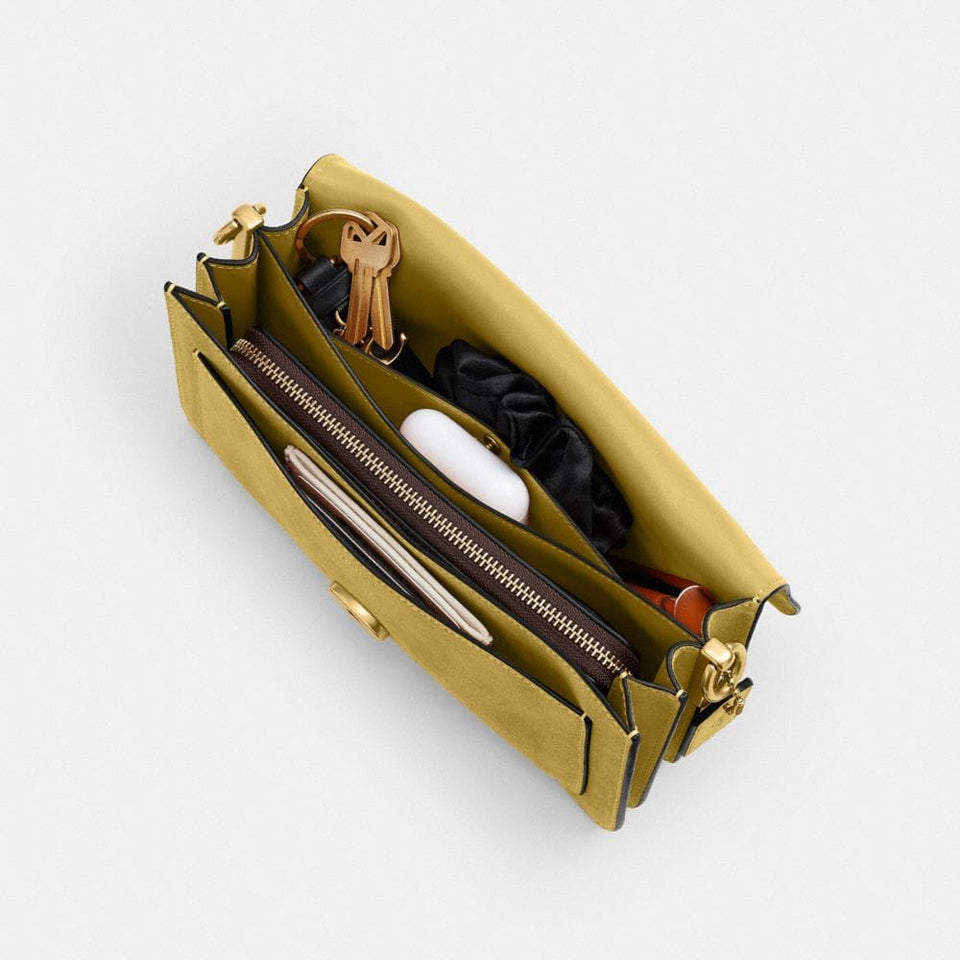 Coach Tabby Shoulder Bag 26 Brass Light Citron