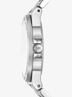 Michael Kors Lennox Pav Silver-Tone Watch