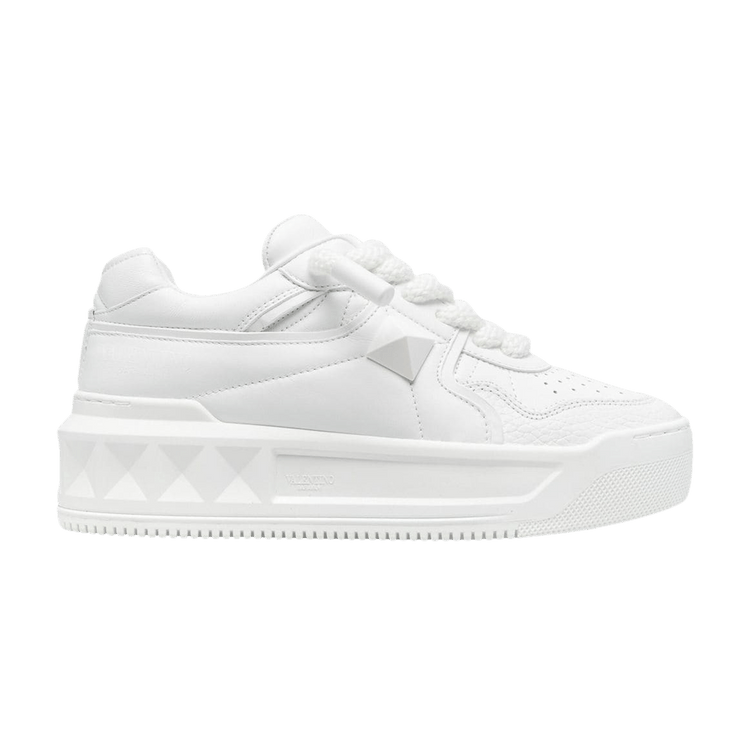 Valentino One Stud XL Low White