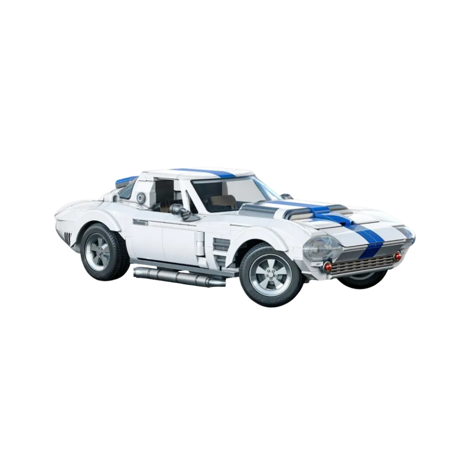 Mattel Brick Shop Hot Wheels Corvette Grand Sport Building Set