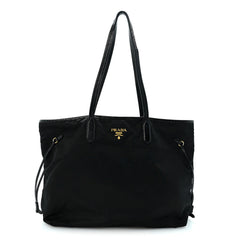 Prada Tessuto Nylon Tote Black