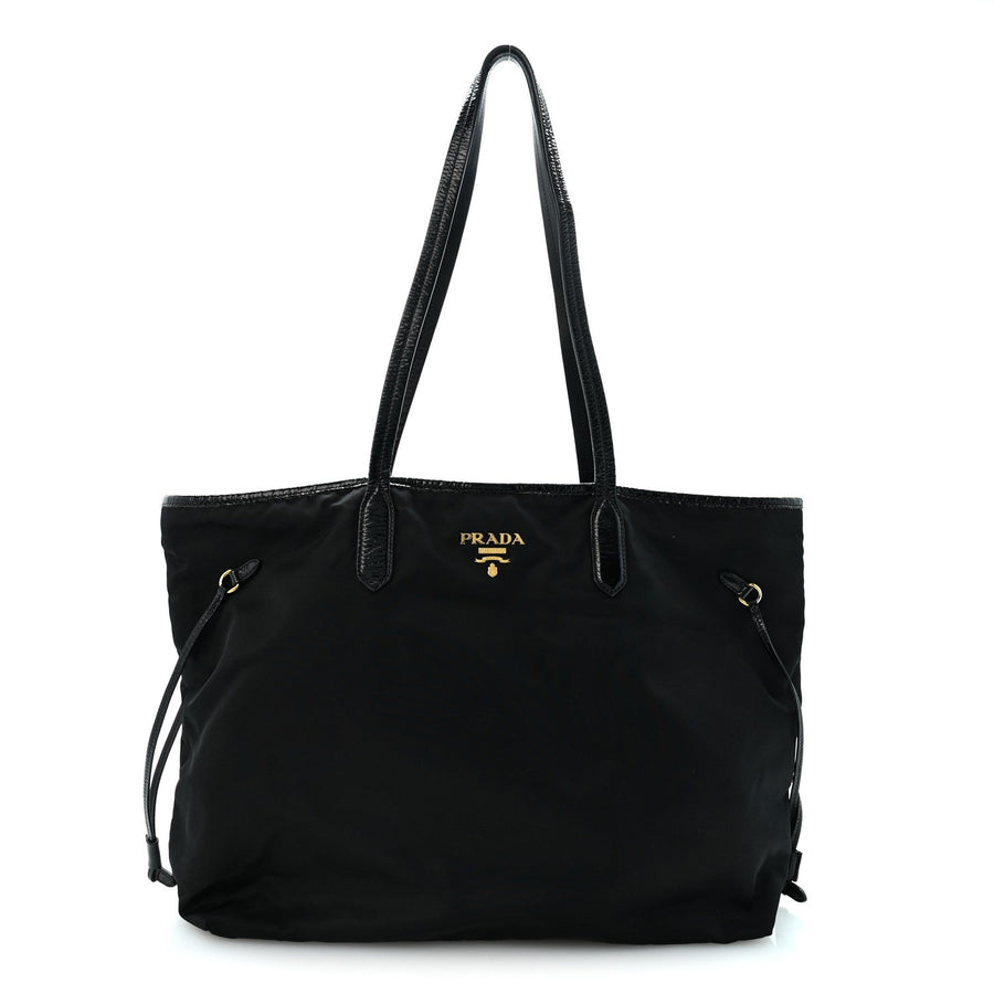 Prada Tessuto Nylon Tote Black