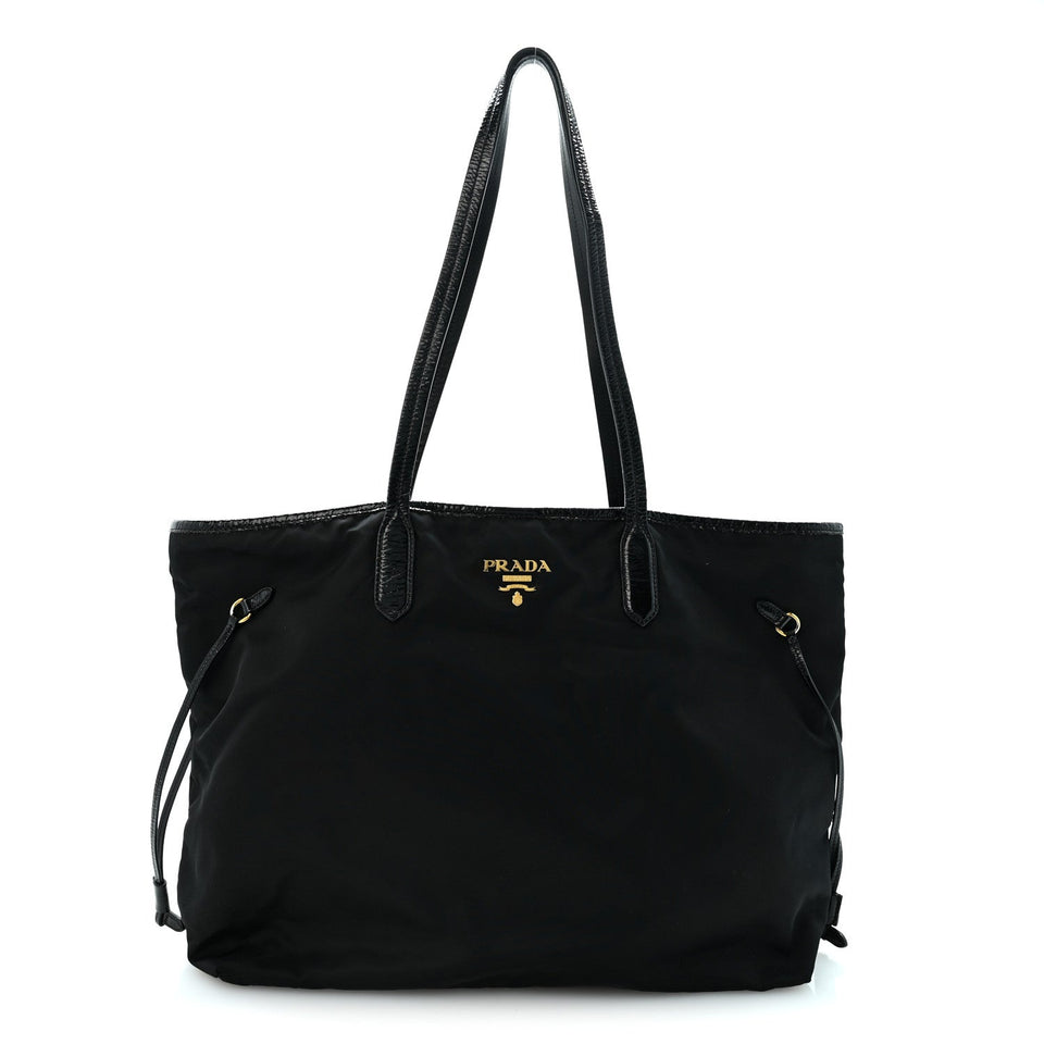 Prada Tessuto Nylon Tote Black