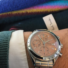 Omega Speedmaster Japanese domestic market salmon dial