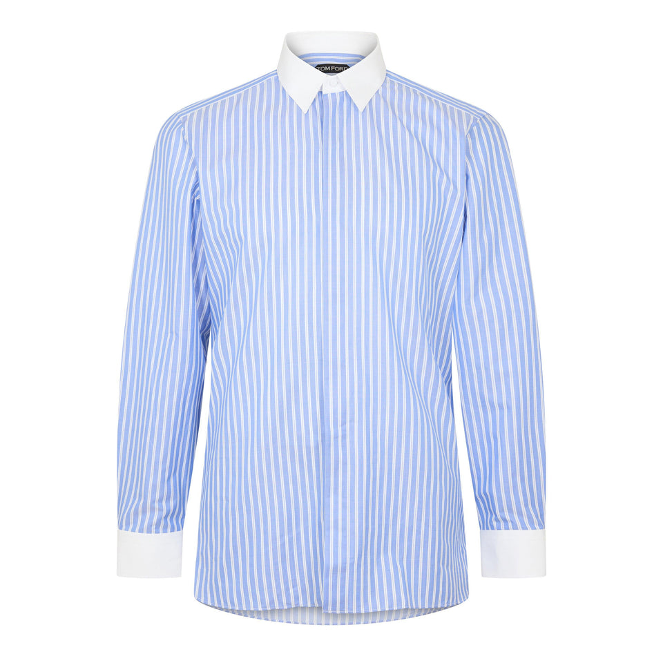 TF Wide Stripe Long Sleeve Shirt
