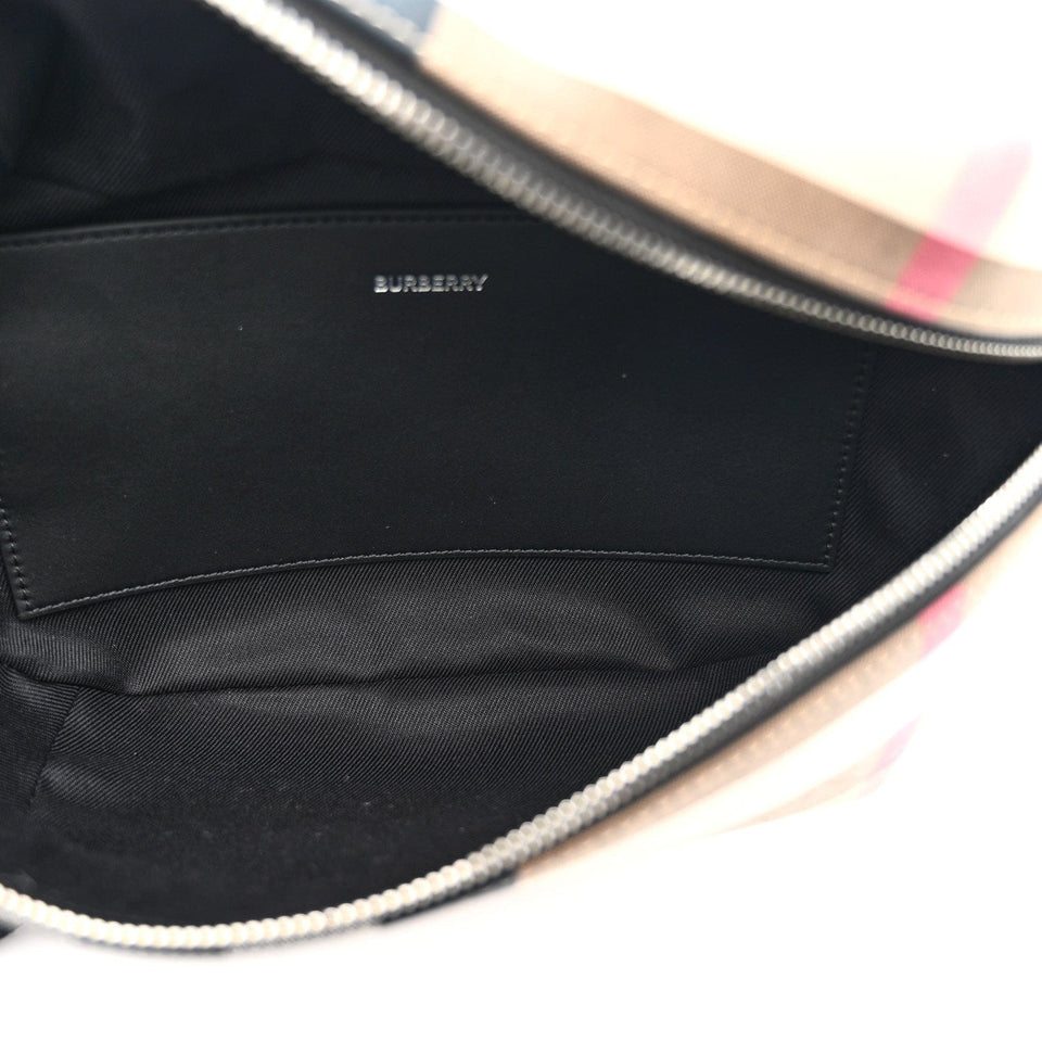 Burberry IP Check Sonny Bum Bag Taupe Brown