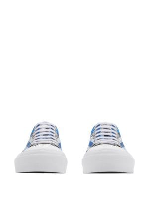 Burberry checked sneakers