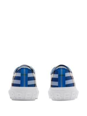 Burberry checked sneakers