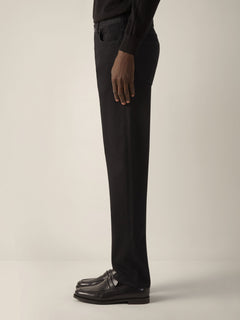 Zegna Black Rinse-Washed Stretch Cotton Roccia Jeans