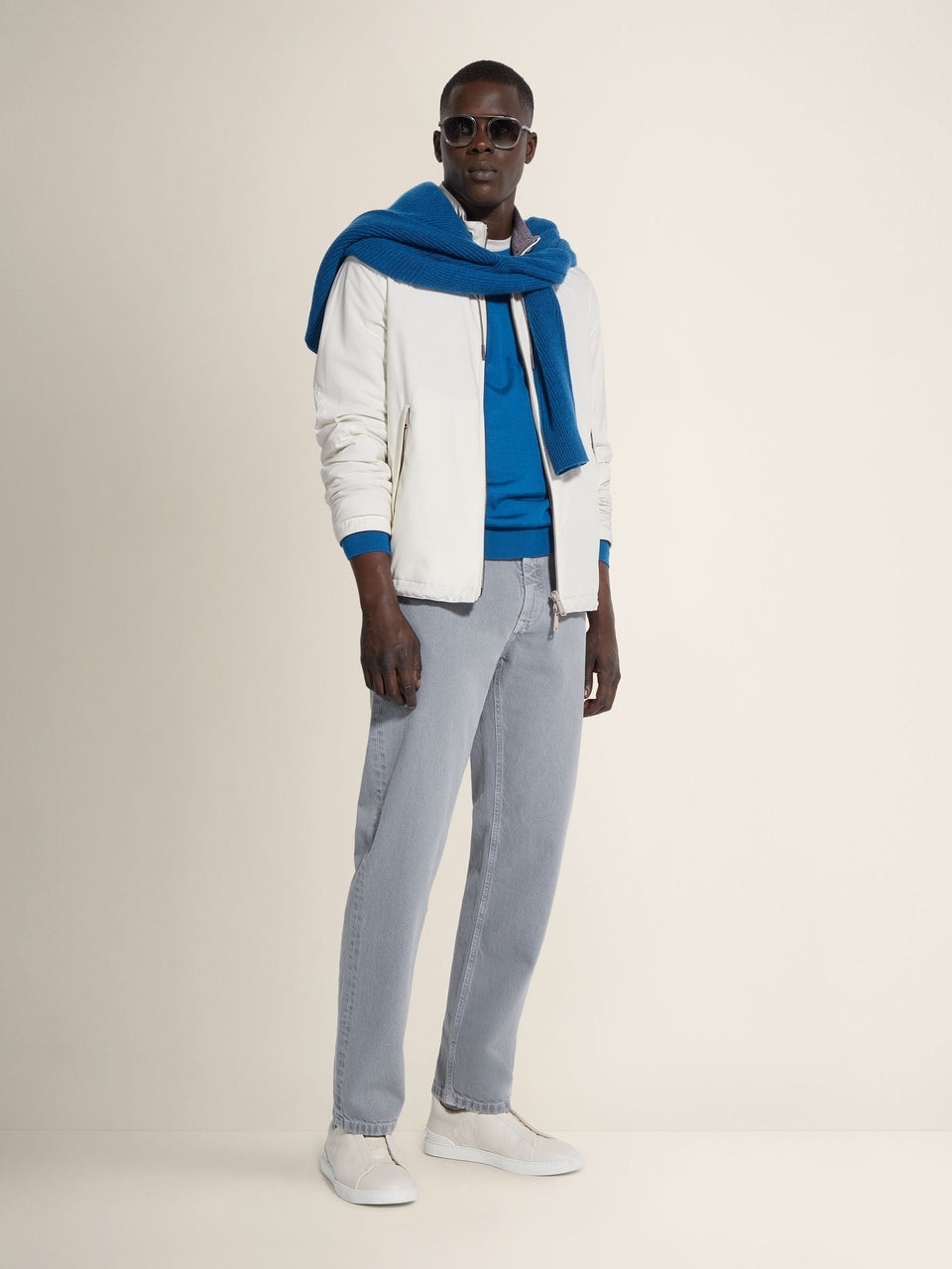 Zegna Microfiber Reversible Brezza Blouson