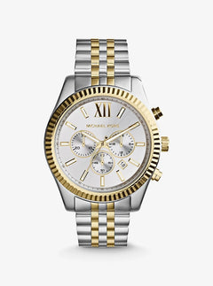 Michael Kors Oversized Lexington Two-Tone Watch