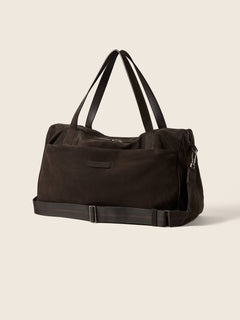Zegna Dark Brown Secondskin Weekend Travel Bag
