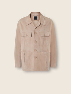 Zegna Suede Sahariana