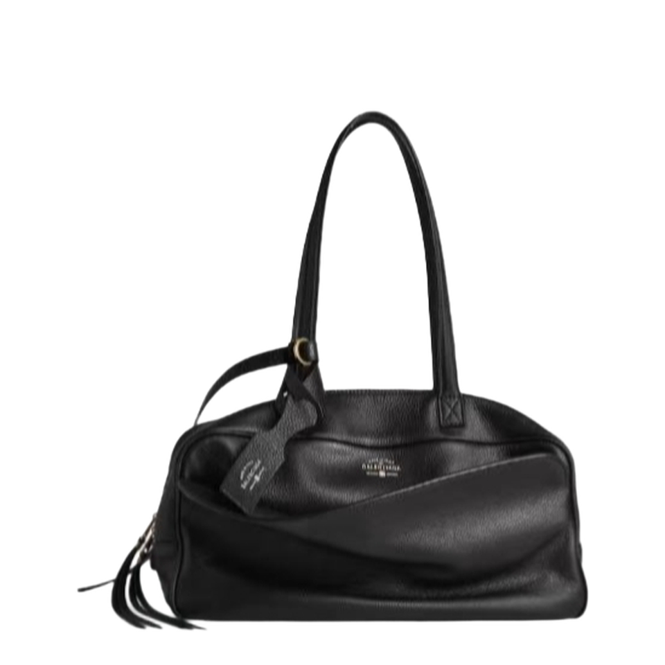 Carrie Bowling Bag Medium in Black