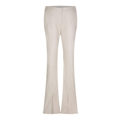 Leather Flared Pants