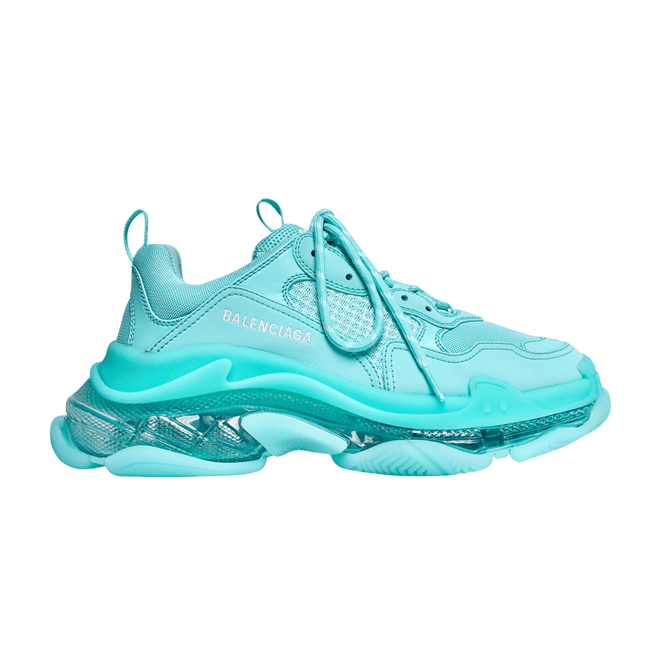Balenciaga Wmns Triple S Sneaker 'Clear Sole - Light Blue'