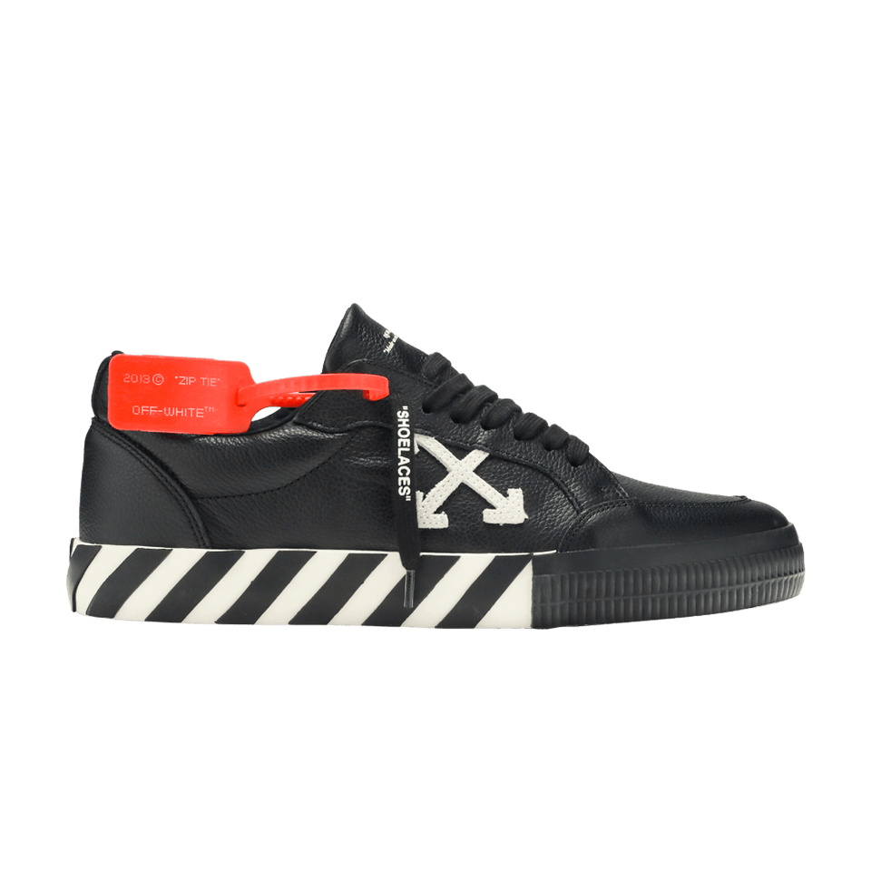Off-White Vulcanized Low Black White