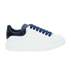 Alexander McQueen Oversized Sneaker Python Navy