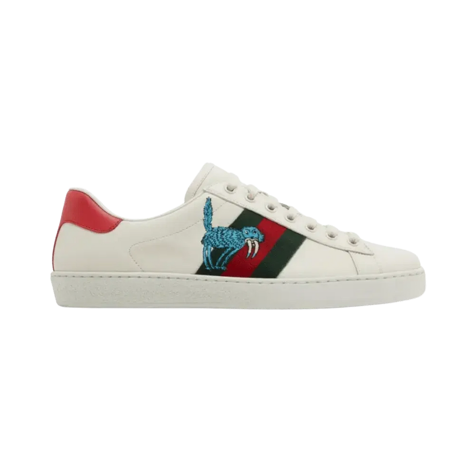 Freya Hartas x Gucci Ace Mythical Creature - White