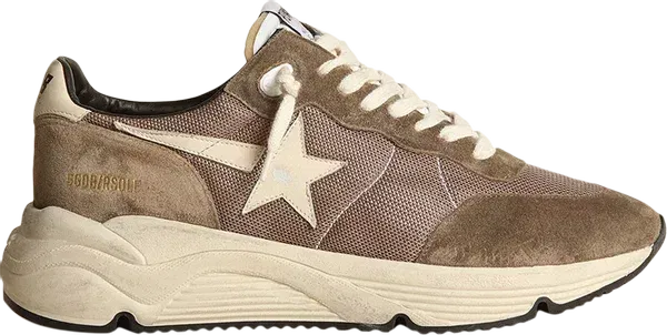 Golden Goose Running Sole Cream