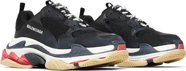 Balenciaga Triple S Sneaker Black Red