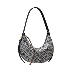 Tory Burch T Monogram Romy Half Moon Bag Tory Navy