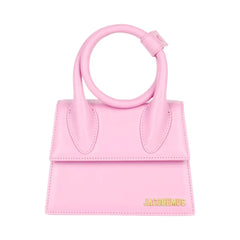 Jacquemus Le Chiquito Noued Coiled Handbag Light Pink