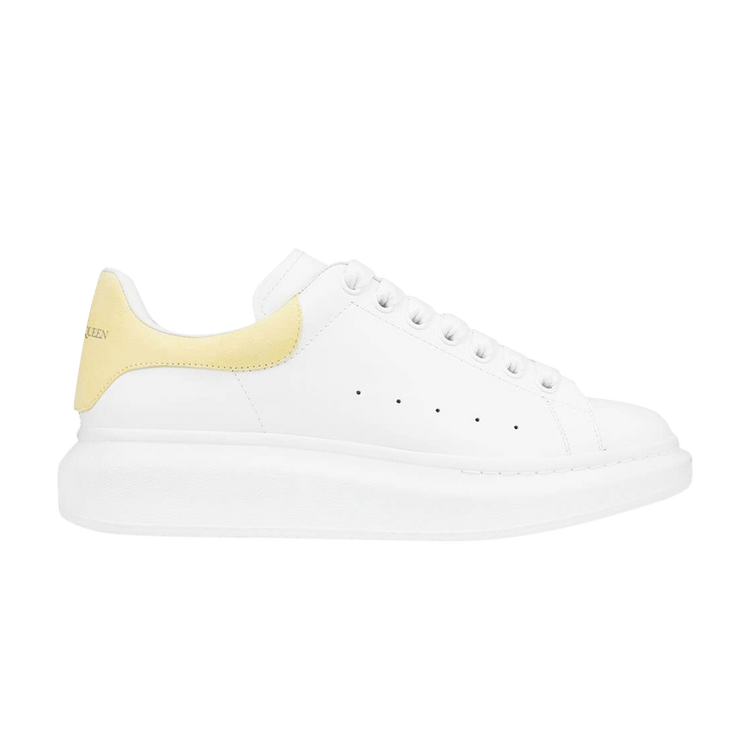 Alexander McQueen Oversized Sneaker White Lemon