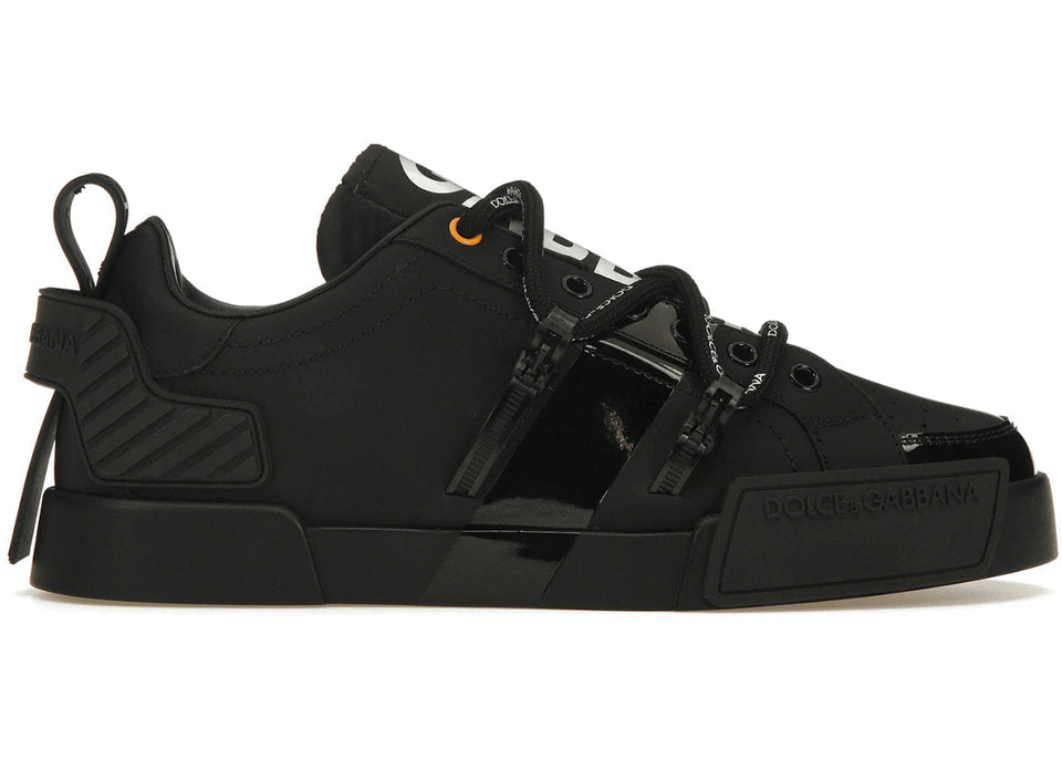 Dolce & Gabbana Portofino Strapped Black White