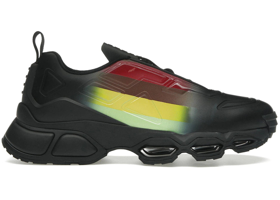 Prada Collision Cross Sneaker Black Apple Green