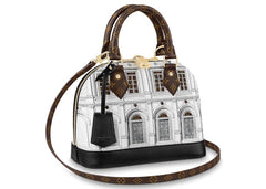 Louis Vuitton x Fornasetti Alma Bb Black/White
