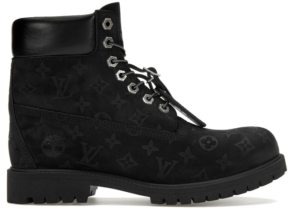 Louis Vuitton Timberland 6 Ankle Boot Black Monogram