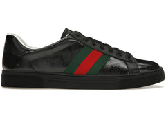 Gucci Ace Gg Crystal Canvas Black
