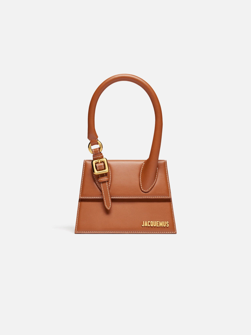 Jacquemus Le Chiquito Moyen Boucle Light Brown