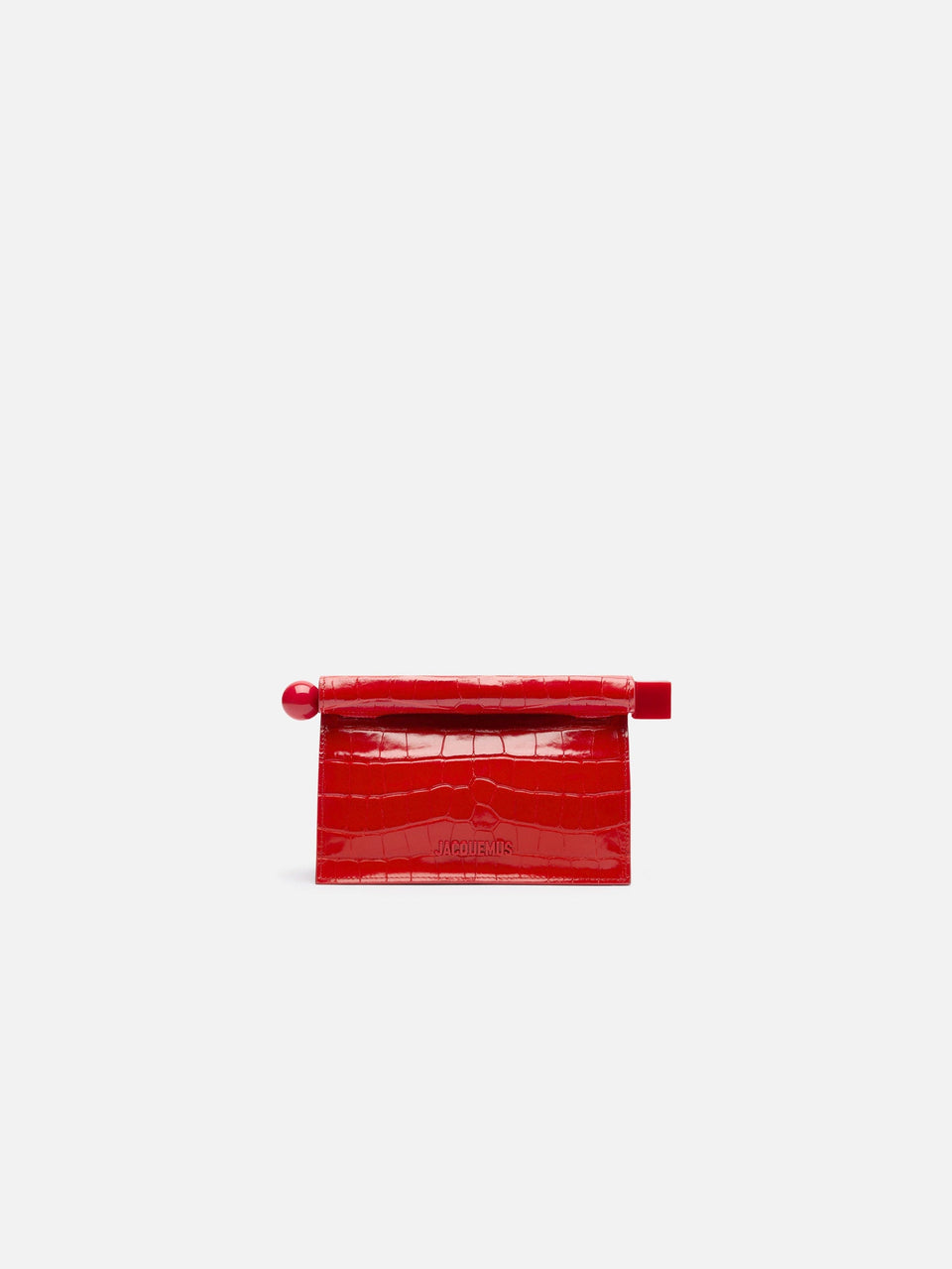 Jacquemus La Petite Pochette Rond Carré Red