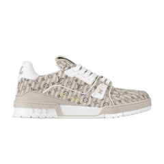 Louis Vuitton Trainer Low Striped Mini Monogram - Beige