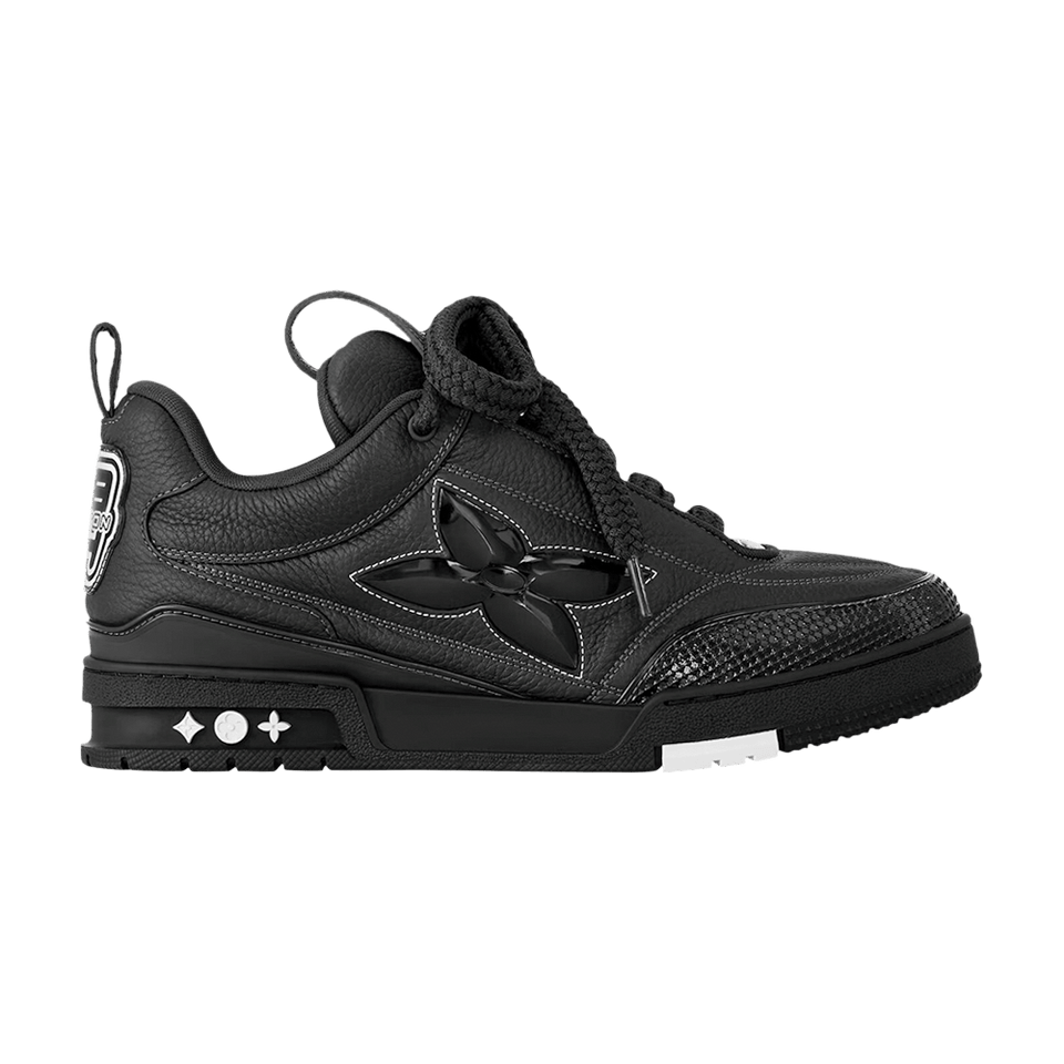 Louis Vuitton Skate Sneaker Oversized Flower - Black